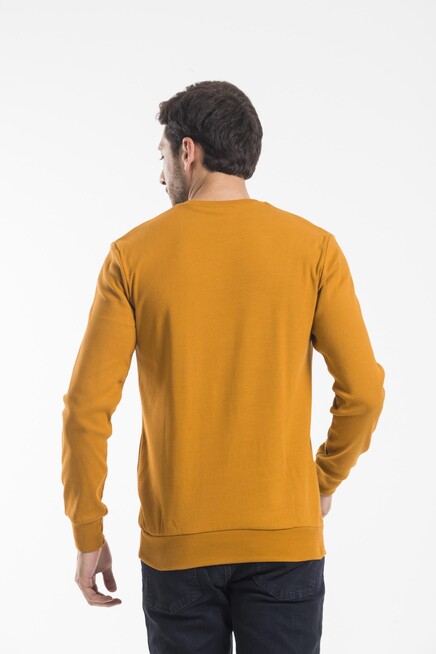 Süperlife Erkek Bisiklet Yaka Regular Fit İnce Sweatshirt SPR 20K30