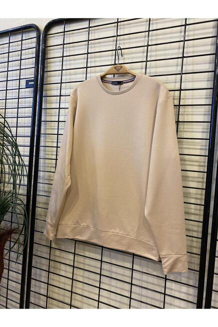 Süperlife Erkek Bisiklet Yaka Regular Fit İnce Sweatshirt SPR 20K30