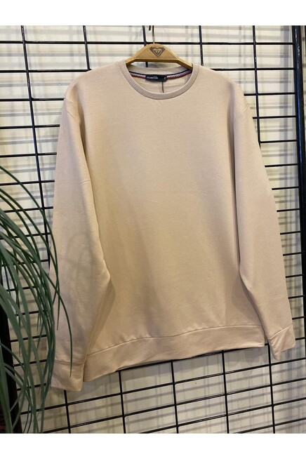 Süperlife Erkek Bisiklet Yaka Regular Fit İnce Sweatshirt SPR 20K30