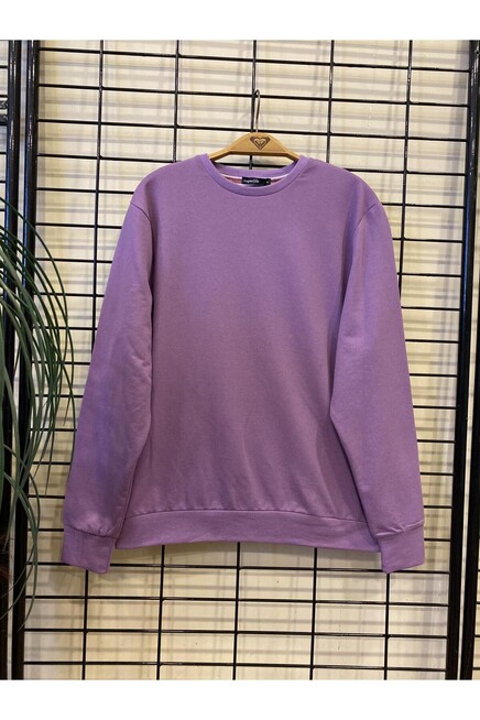 Süperlife Erkek Bisiklet Yaka Regular Fit İnce Sweatshirt SPR 20K30