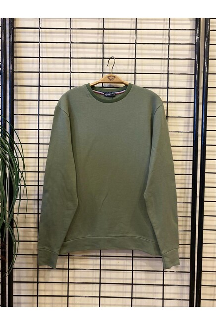Süperlife Erkek Bisiklet Yaka Regular Fit İnce Sweatshirt SPR 20K30
