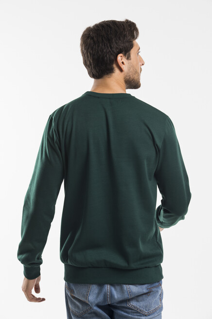 Süperlife Erkek Bisiklet Yaka Regular Fit İnce Sweatshirt SPR 20K30