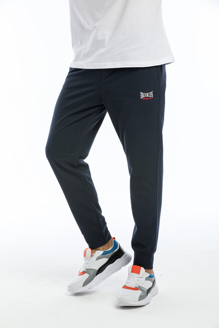 Süperlife Erkek Regular Fit Brooklyn K.Nakışlı İnce Eşofman Altı SPR151