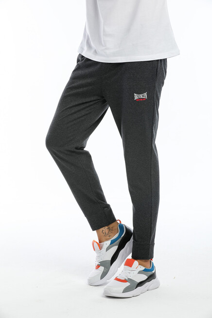 Süperlife Erkek Regular Fit Brooklyn K.Nakışlı İnce Eşofman Altı SPR151