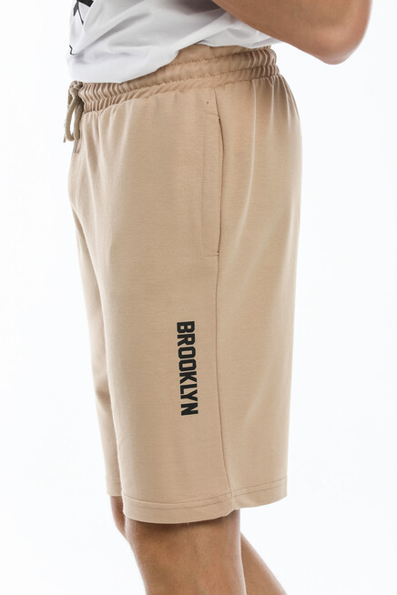 Süperlife Erkek Regular Fit Brooklyn Baskılı Şort SPR 208 