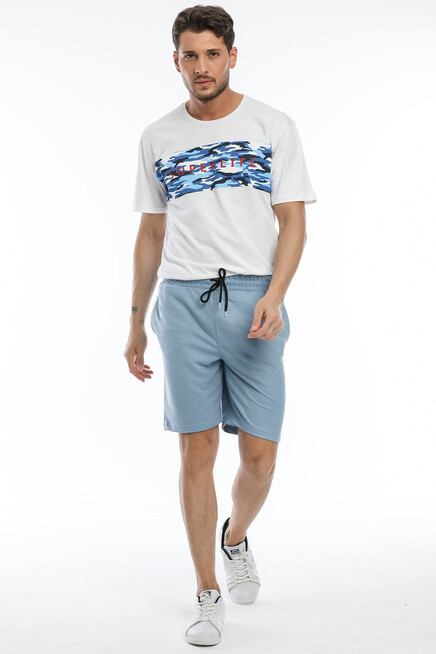 Süperlife Erkek Regular Fit Brooklyn Baskılı Şort SPR 208 