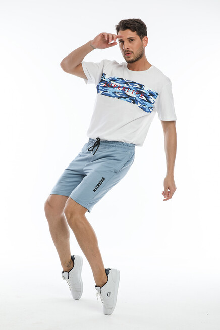 Süperlife Erkek Regular Fit Brooklyn Baskılı Şort SPR 208 