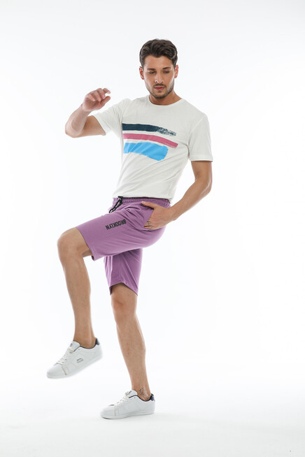 Süperlife Erkek Regular Fit Brooklyn Baskılı Şort SPR 208 