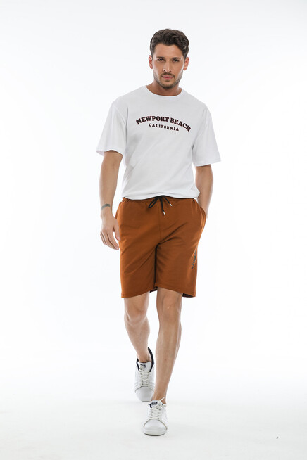 Süperlife Erkek Regular Fit Brooklyn Baskılı Şort SPR 208 