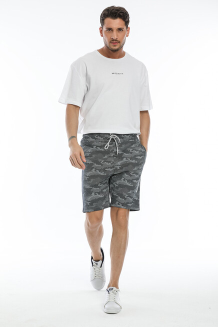 Süperlife Erkek Regular Fit Brooklyn Baskılı Şort SPR 208 