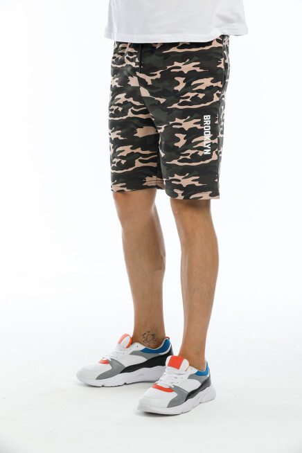 Süperlife Erkek Regular Fit Brooklyn Baskılı Şort SPR 208 