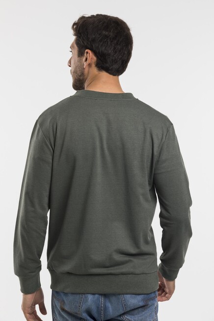 Süperlife Erkek Kalın Floda Cepli Regular Fit İnce Hırka SPR 20K63