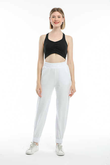 Süperlife Kadın Crop Slim Fit Atlet-Tişort SPR21Y18