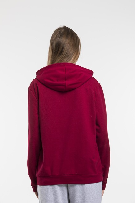 Süperlife Kadın Kapşonlu Regular Fit İnce Sweatshirt spr21k55