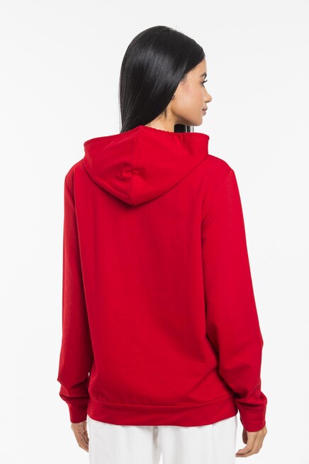 Süperlife Kadın Kapşonlu Regular Fit İnce Sweatshirt spr21k55