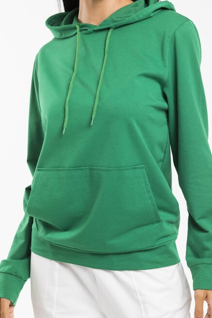 Süperlife Kadın Kapşonlu Regular Fit İnce Sweatshirt spr21k55