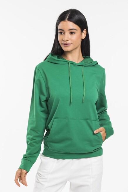 Süperlife Kadın Kapşonlu Regular Fit İnce Sweatshirt spr21k55