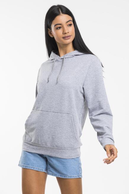 Süperlife Kadın Kapşonlu Regular Fit İnce Sweatshirt spr21k55
