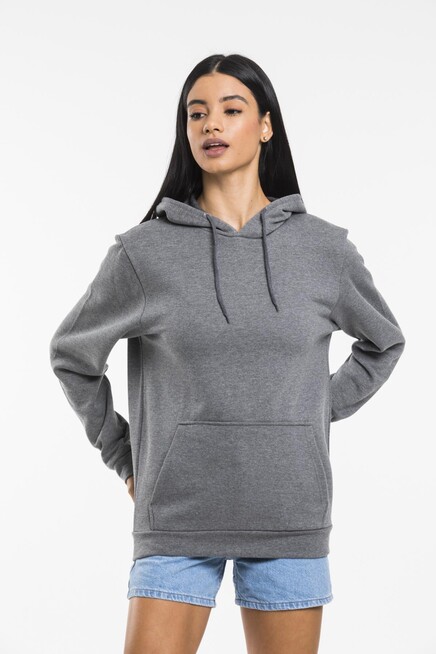 Süperlife Kadın Kapşonlu Regular Fit İnce Sweatshirt spr21k55