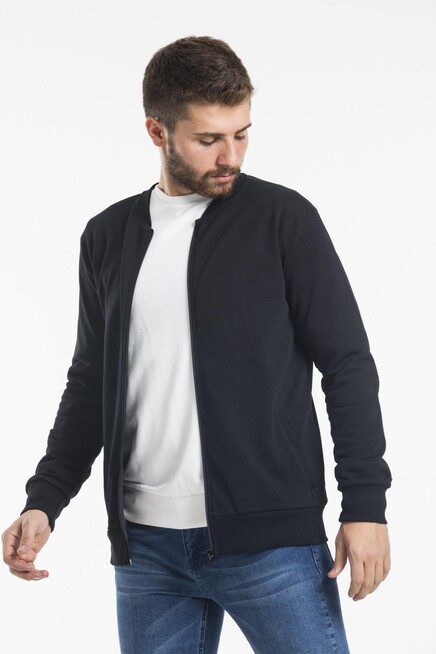 Süperlife Erkek Kalın Floda Cepli Regular Fit İnce Hırka SPR 20K63