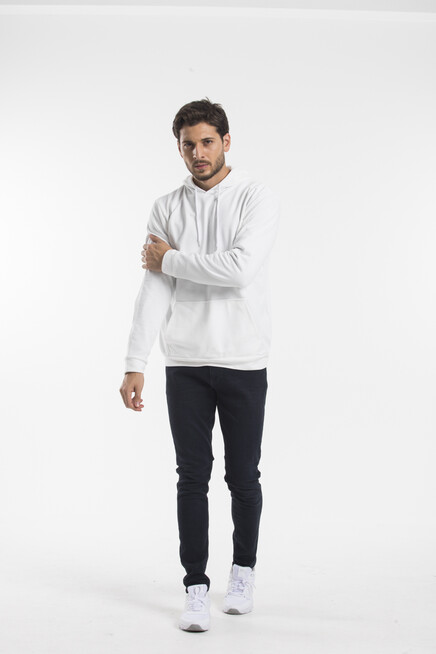 Süperlife Erkek Kapşonlu Regular Fit İnce Sweatshirt SPR 20K55