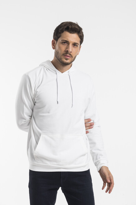 Süperlife Erkek Kapşonlu Regular Fit İnce Sweatshirt SPR 20K55