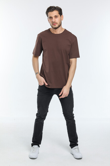 Süperlife Erkek Bisiklet Yaka  Standart &Regular Fit Tişort SPR21Y30