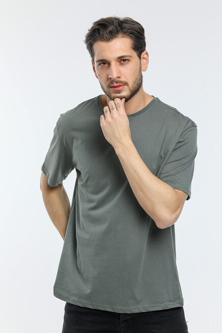 Süperlife Erkek Bisiklet Yaka  Standart &Regular Fit Tişort SPR21Y30