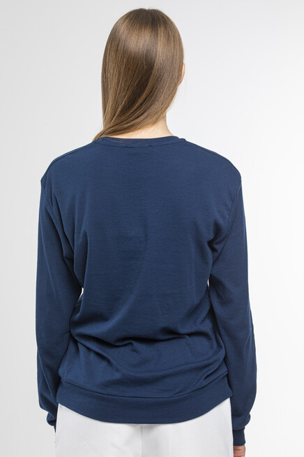 Süperlife Kadın Bisiklet Yaka Regular Fit Sweatshirt spr21k17