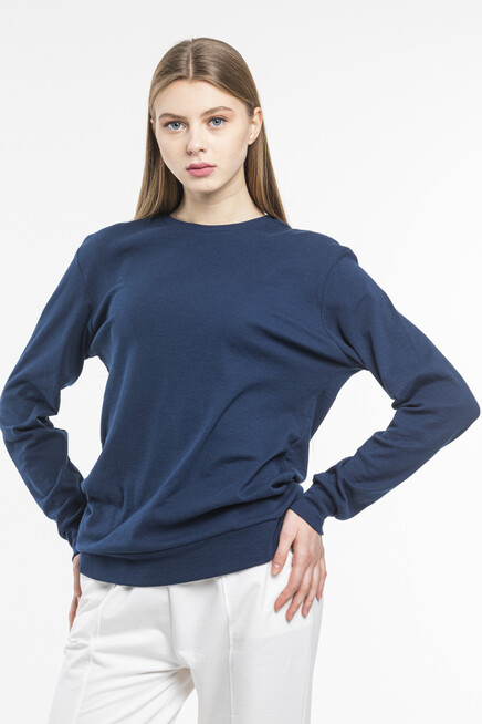 Süperlife Kadın Bisiklet Yaka Regular Fit Sweatshirt spr21k17