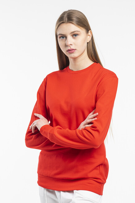 Süperlife Kadın Bisiklet Yaka Regular Fit Sweatshirt spr21k17