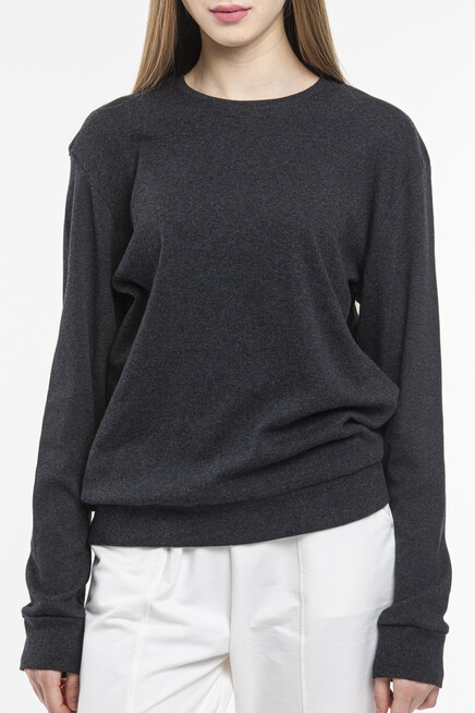 Süperlife Kadın Bisiklet Yaka Regular Fit Sweatshirt spr21k17