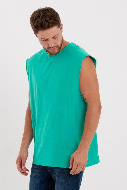 Süperlife Erkek Bisiklet Yaka Standart &Regular Kalıp Tişort SPR21Y03