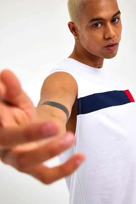 Süperlife Erkek Bisiklet Yaka Regular Fit Garnili Tişort SPR23AT346