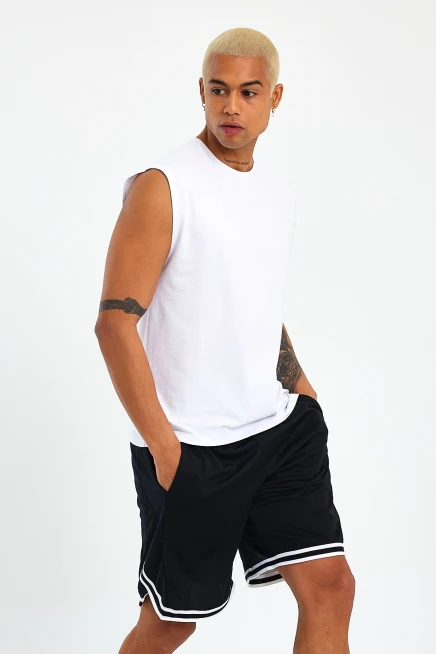 Süperlife Erkek Bisiklet Yaka Regular Fit Tişort SPR23AT340