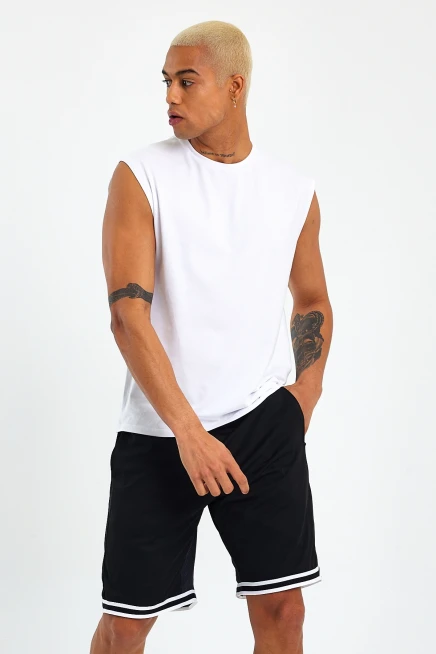 Süperlife Erkek Bisiklet Yaka Regular Fit Tişort SPR23AT340