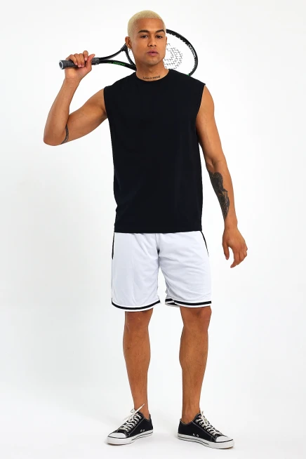 Süperlife Erkek Bisiklet Yaka Regular Fit Tişort spr23AT340