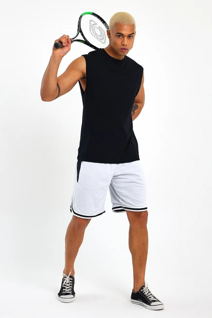 Süperlife Erkek Bisiklet Yaka Regular Fit Tişort spr23AT340