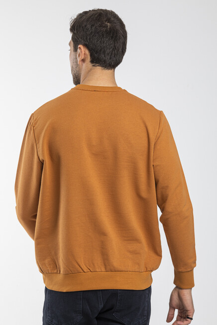 Süperlife Erkek Bisiklet Yaka Regular Fit İnce Sweatshirt SPR 20K30