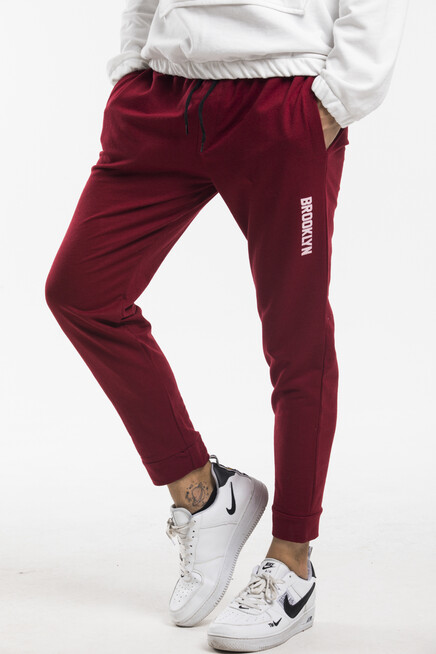 Süperlife Erkek Regular Fit Broklyn Baskılı İnce Eşofman Altı SPR 203 