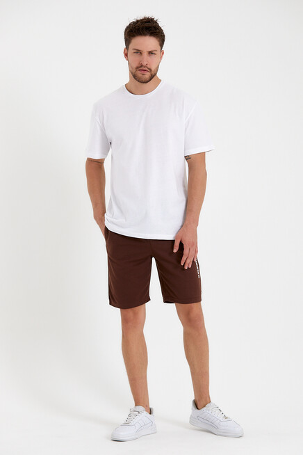 Süperlife Erkek Regular Fit Brooklyn Baskılı Şort SPR 208 