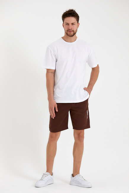 Süperlife Erkek Regular Fit Brooklyn Baskılı Şort SPR 208 