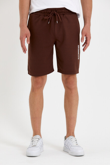 Süperlife Erkek Regular Fit Brooklyn Baskılı Şort SPR 208 