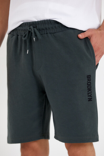 Süperlife Erkek Regular Fit Brooklyn Baskılı Şort SPR 208 