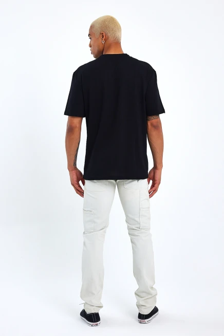 Süperlife Erkek Bisiklet Yaka Standart &Regular Fit Tişort SPR22TS110