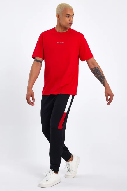 Süperlife Erkek Garnili Regular Fit İnce Eşofman Altı SPR23EA351