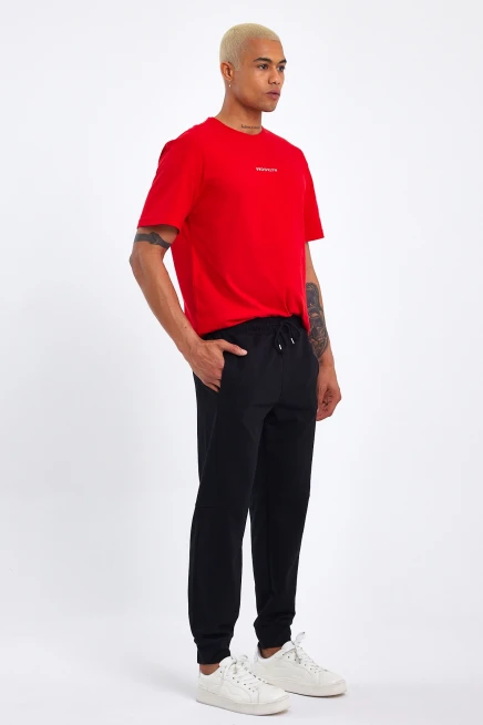 Süperlife Erkek Garnili Regular Fit İnce Eşofman Altı SPR23EA351