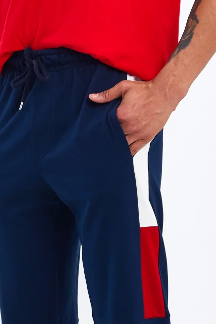 Süperlife Erkek Garnili Regular Fit İnce Eşofman Altı SPR23EA351