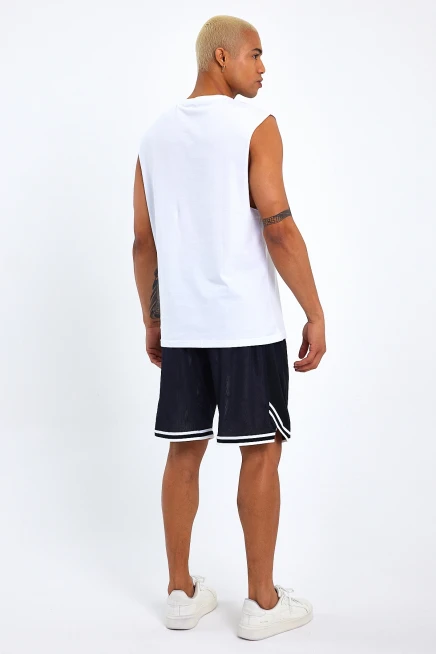 Süperlife Erkek Bisiklet Yaka Regular Fit N Baskılı Tişört SPR22TS117