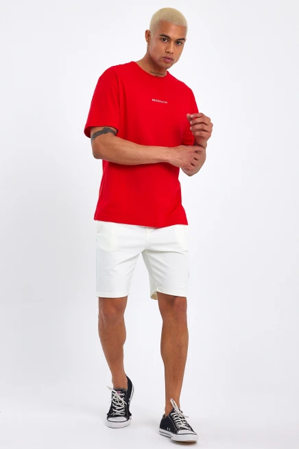 Süperlife Erkek Regular Fit Garnili Şort SPR23SR321